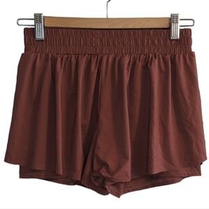 Burgundy Athletic Shorts size S